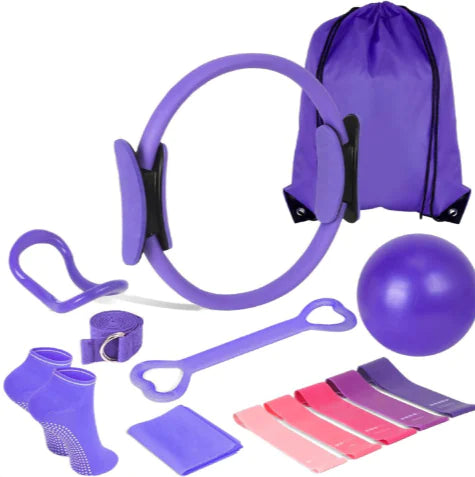 13-Teile Yoga & Pilates-Set